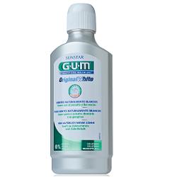 GUM ORIGINAL WHITE COLLUTORIO 500 ML - Farmacia Mortise