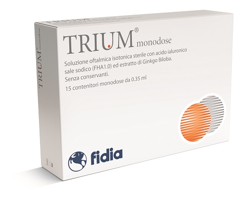 TRIUM MONODOSE GOCCE OCULARI 15 FLACONCINI - Farmacia Mortise