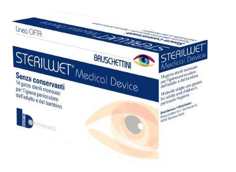 STERILWET GARZA OFTALMICA 14 PEZZI - Farmacia Mortise