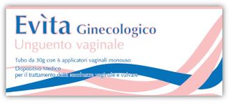 EVITA GINECOLOG UNGUENTO VAGINALE TUBO DA 30 G + 6 APPLICATORI VAGINALI MONOUSO - Farmacia Mortise