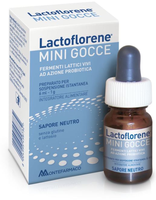 LACTOFLORENE MINI GOCCE 6 ML + BUSTINA DA 1 G - Farmacia Mortise