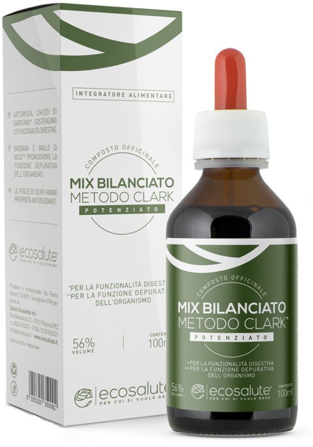 MIX BILANCIATO CLARK COMPOSTO OFFICINALE 100 ML - Farmacia Mortise