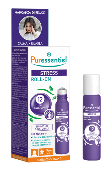 PURESSENTIEL ROLLER SOS STRESS 12 OLI ESSENZIALI 5 ML - Farmacia Mortise