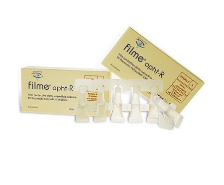 FILME OPHT-R LIQUIDO OFTALMICO PROTETTIVO 10 FLACONCINI 0,5 ML - Farmacia Mortise
