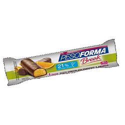 PESOFORMA SNACK CIOCCOLATO FONDENTE & ARANCIA 31 G - Farmacia Mortise