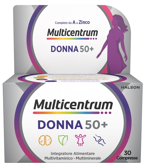 MULTICENTRUM DONNA 50+ 30 COMPRESSE - Farmacia Mortise