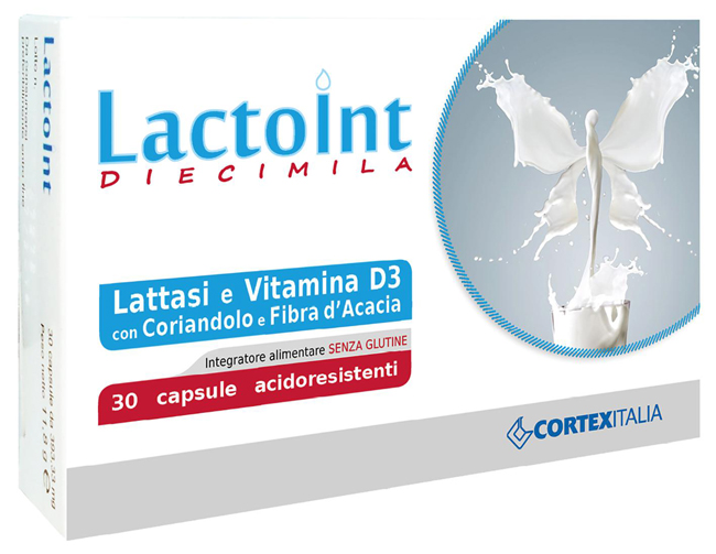 LACTOINT DIECIMILA 30 CAPSULE ACIDORESISTENTI SENZA GLUTINE - Farmacia Mortise