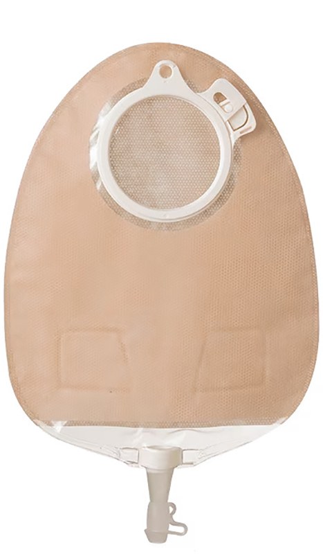 SACCA PER UROSTOMIA CON MULTICHAMBER TRASPARENTE SISTEMA A 2 PEZZI SENSURA CLICK 40 MM MIDI 430 ML 30 PEZZI - Farmacia Mortise