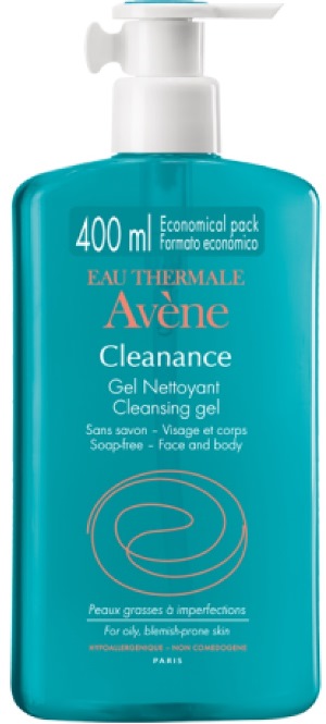 EAU THERMALE AVENE CLEANANCE GEL DETERGENTE 400 ML - Farmacia Mortise