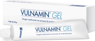 VULNAMIN MEDICAZIONE INTERATTIVA IN GEL A BASE DI AMINOACIDICOSTITUTIVI DEL COLLAGENE E SODIO JALURONATO TUBO 50 G - Farmacia Mortise