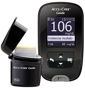 KIT GLUCOMETRO ACCU-CHEK GUIDE MG/DL + PUNGIDITO FASTCLIX - Farmacia Mortise