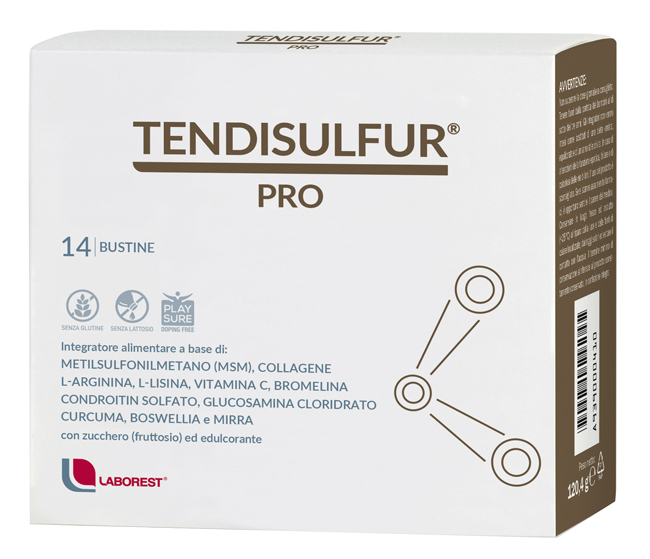 TENDISULFUR PRO 14 BUSTINE DA 8,6G - Farmacia Mortise