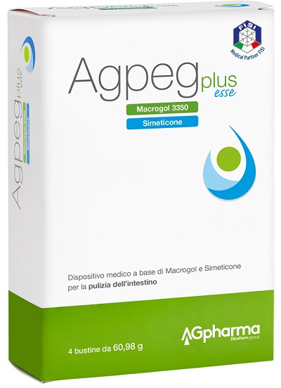 AGPEG PLUS ESSE 4 BUSTE OROSOLUBILI DA 60,98 G - Farmacia Mortise
