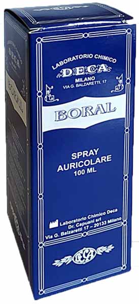 BORAL SPRAY AURICOLARE 100 ML - Farmacia Mortise