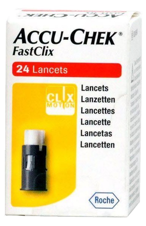 LANCETTE PUNGIDITO ACCU-CHEK FASTCLIX 24 PEZZI - Farmacia Mortise