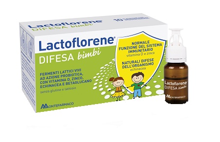 LACTOFLORENE DIFESA BAMBINI 10 FLACONI 100 ML - Farmacia Mortise