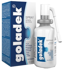 GOLADEK SPRAY NO ALCOOL 25 ML - Farmacia Mortise