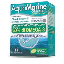 AQUAMARINE OMEGA 3 SU P 60 CAPSULE - Farmacia Mortise