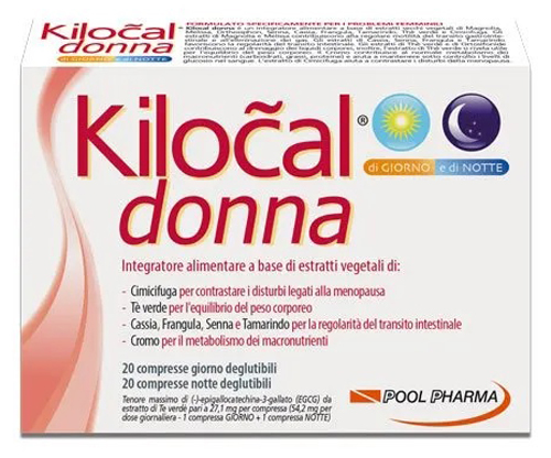 KILOCAL DONNA 40 COMPRESSE - Farmacia Mortise