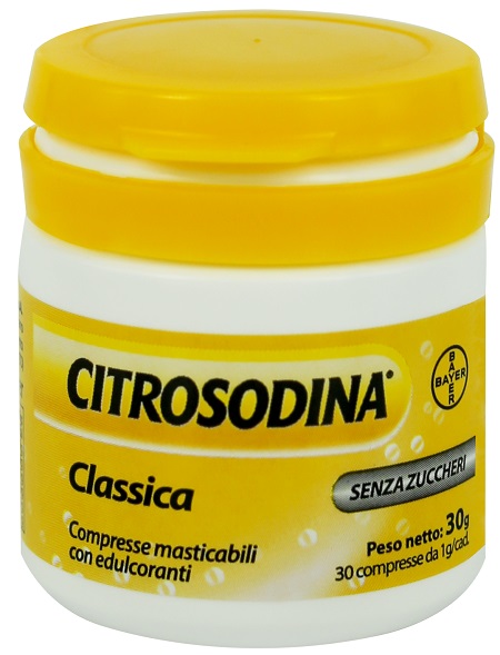 CITROSODINA CLASSICA 30 COMPRESSE MASTICABILI - Farmacia Mortise