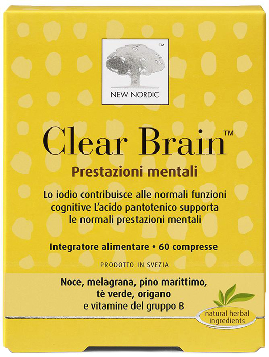 CLEAR BRAIN 60 COMPRESSE - Farmacia Mortise