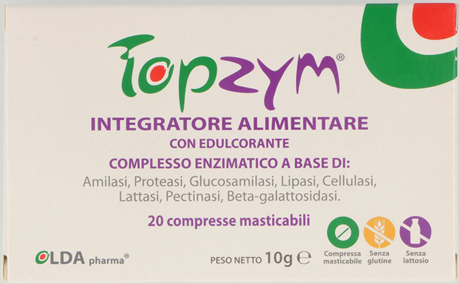 TOPZYM 20 COMPRESSE - Farmacia Mortise