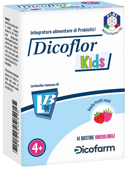 DICOFLOR KIDS 14 BUSTE - Farmacia Mortise