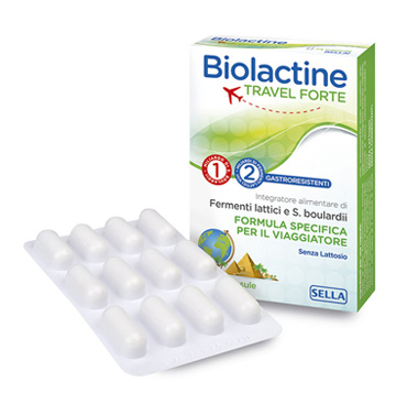 BIOLACTINE TRAVEL FORTE 24 CAPSULE - Farmacia Mortise