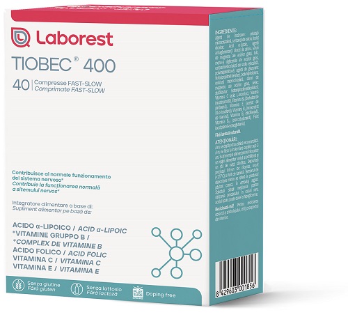 TIOBEC 400 40 COMPRESSE FAST-SLOW DA 1,28 G - Farmacia Mortise