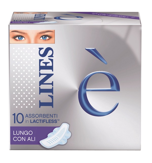 LINES E' ALI LUNGO 10 PEZZI - Farmacia Mortise