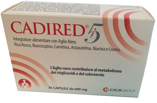 CADIRED 5 36 CAPSULE - Farmacia Mortise