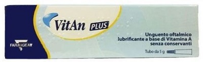 UNGUENTO OFTALMICO LUBRIFICANTE VITAN PLUS 5 G - Farmacia Mortise