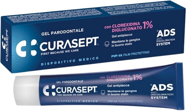 CURASEPT ADS GEL PARODONTALE CLOREXIDINA DIGLUCONATO 1% 30 ML - Farmacia Mortise