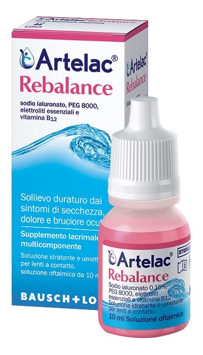ARTELAC REBALANCE GOCCE OCULARI MULTIDOSE SENZA CONSERVANTI 10 ML - Farmacia Mortise