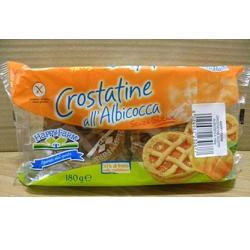 HAPPY FARM CROSTATA DI ALBICOCCHE SENZA GLUTINE 180 G - Farmacia Mortise