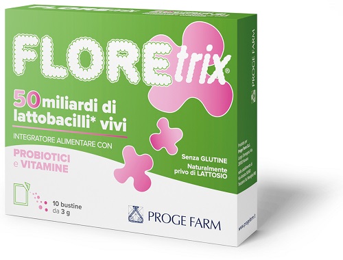 FLORETRIX 50MLD 10 BUSTINE - Farmacia Mortise