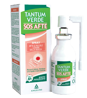 TANTUM VERDE SOS AFTE SPRAY 20 ML - Farmacia Mortise