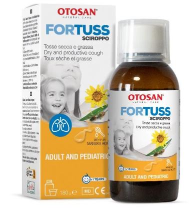 OTOSAN FORTUSS SCIROPPO GOLA 180 G - Farmacia Mortise