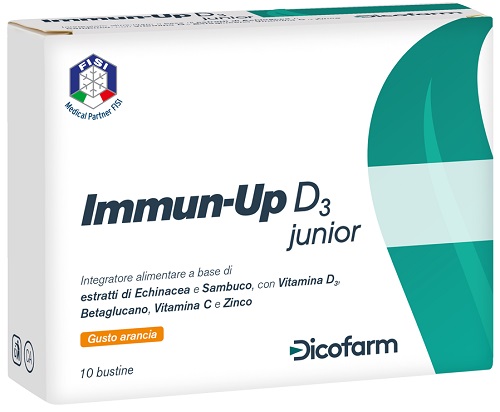 IMMUN UP D3 JUNIOR 10 BUSTINE DA 3 G - Farmacia Mortise
