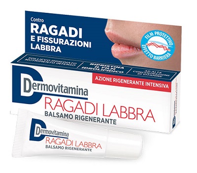 DERMOVITAMINA RAGADI LABBRA BALSAMO RIGENERANTE 8 ML - Farmacia Mortise