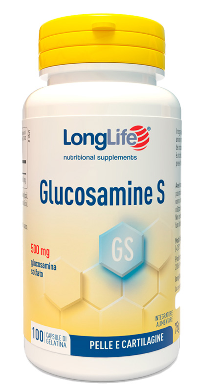 LONGLIFE GLUCOSAMINE S 100 CAPSULE DI GELATINA - Farmacia Mortise