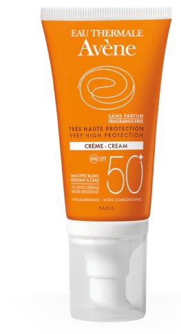 AVENE SOLARE CREMA SPF 50+ SENZA PROFUMO 50 ML - Farmacia Mortise