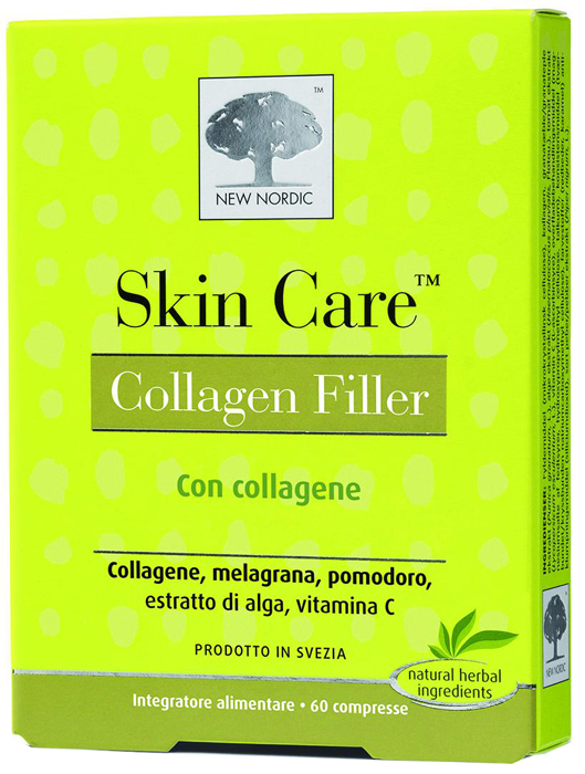 SKIN CARE COLLAGEN FILLER 60 COMPRESSE - Farmacia Mortise