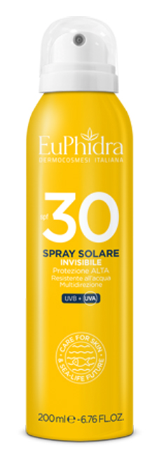 EUPHIDRA KALEIDO SPRAY INVISIBILE SPF30 200 ML - Farmacia Mortise