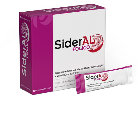 SIDERAL FOLICO 30 MG 20 BUSTINE OROSOLUBILI - Farmacia Mortise