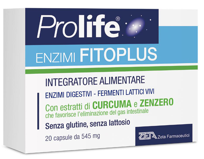 PROLIFE ENZIMI FITOPLUS 20 CAPSULE - Farmacia Mortise