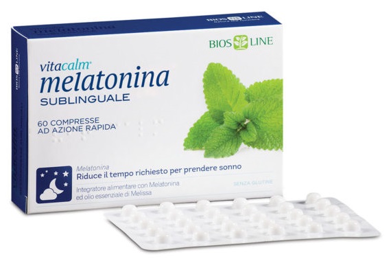 VITACALM MELATONINA 120 COMPRESSE SUBLINGUALI - Farmacia Mortise