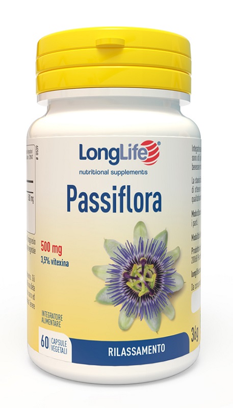 LONGLIFE PASSIFLORA 60 CAPSULE VEGETALI - Farmacia Mortise