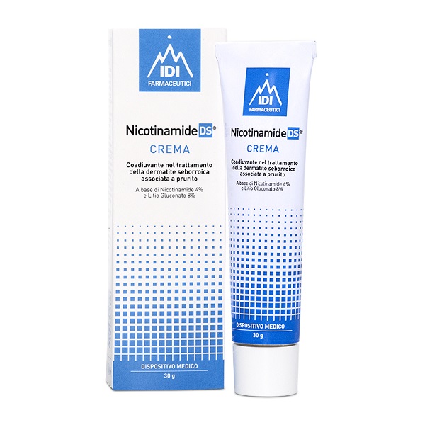 COADIUVANTE DERMATIDE SEBORROICA NICOTINAMIDE DS CREMA 30 G - Farmacia Mortise