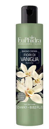 EUPHIDRA BAGNOCREMA NUTR VANIGLIA BAGNO CREMA IN FLACONE CON ETICHETTA - Farmacia Mortise